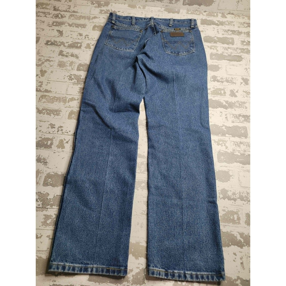 Wrangler George Strait Denim Jeans A105 Men's 33x32 100% Cotton Western Cowboy - Picture 2 of 9